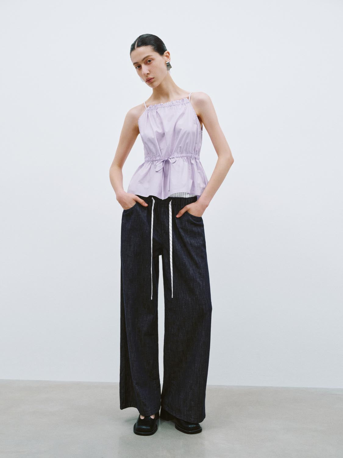 Tapered Waist Cami Tops