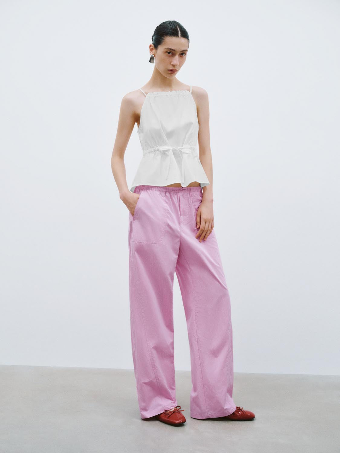 Tapered Waist Cami Tops