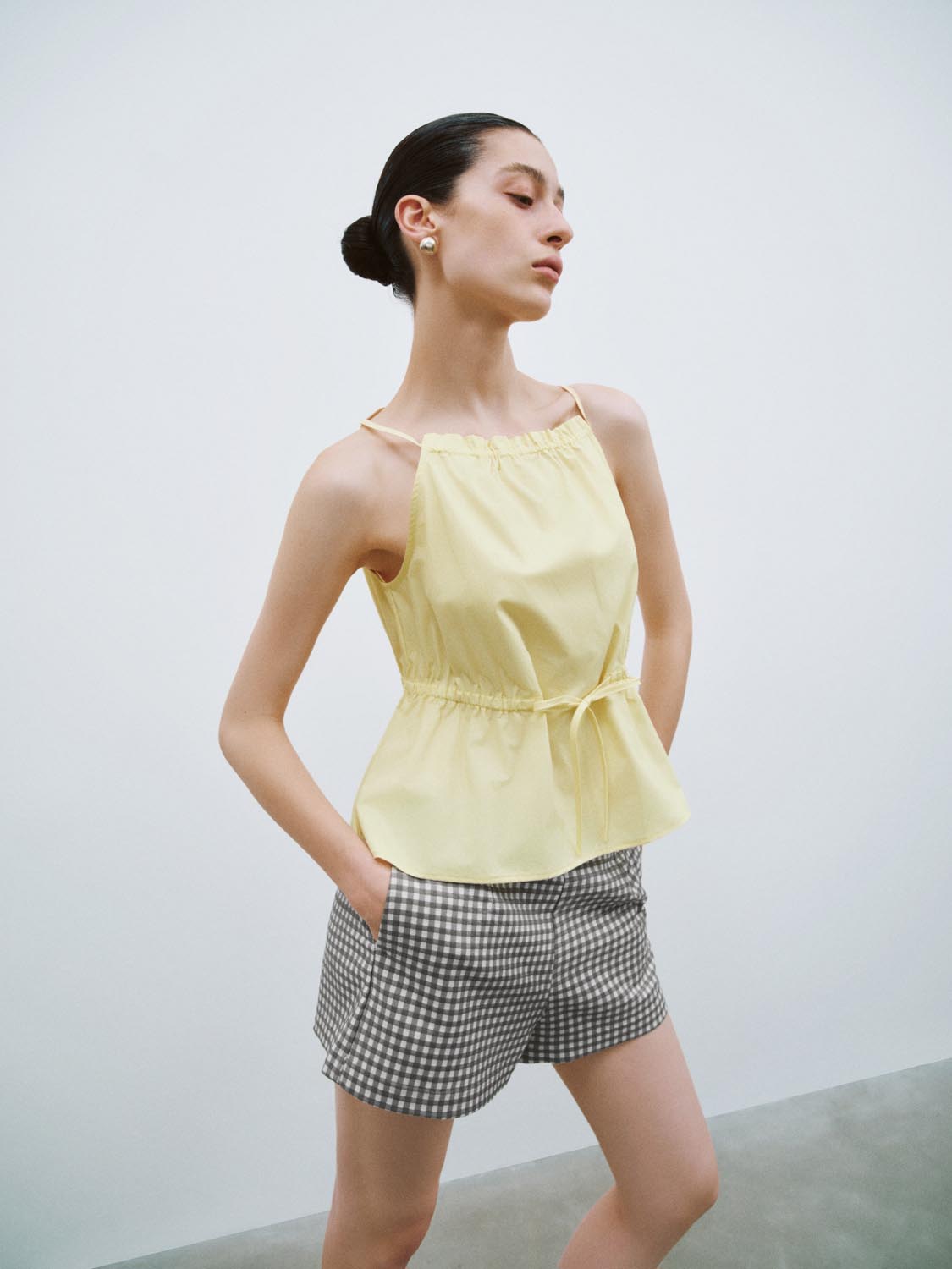 Tapered Waist Cami Tops