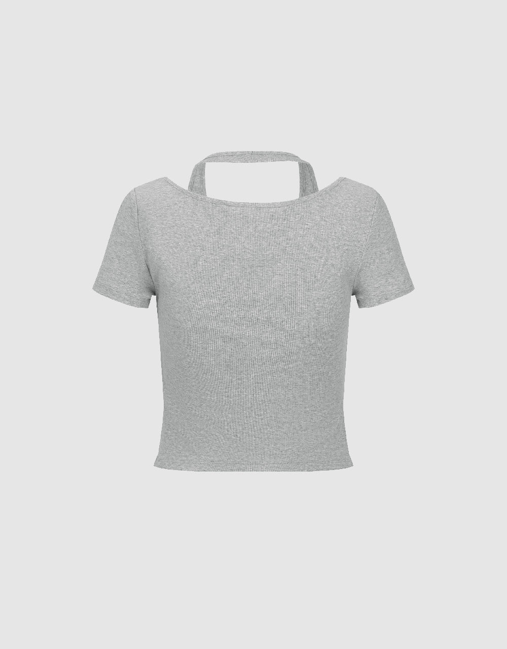 Halter Neck 2 In 1 T-Shirt