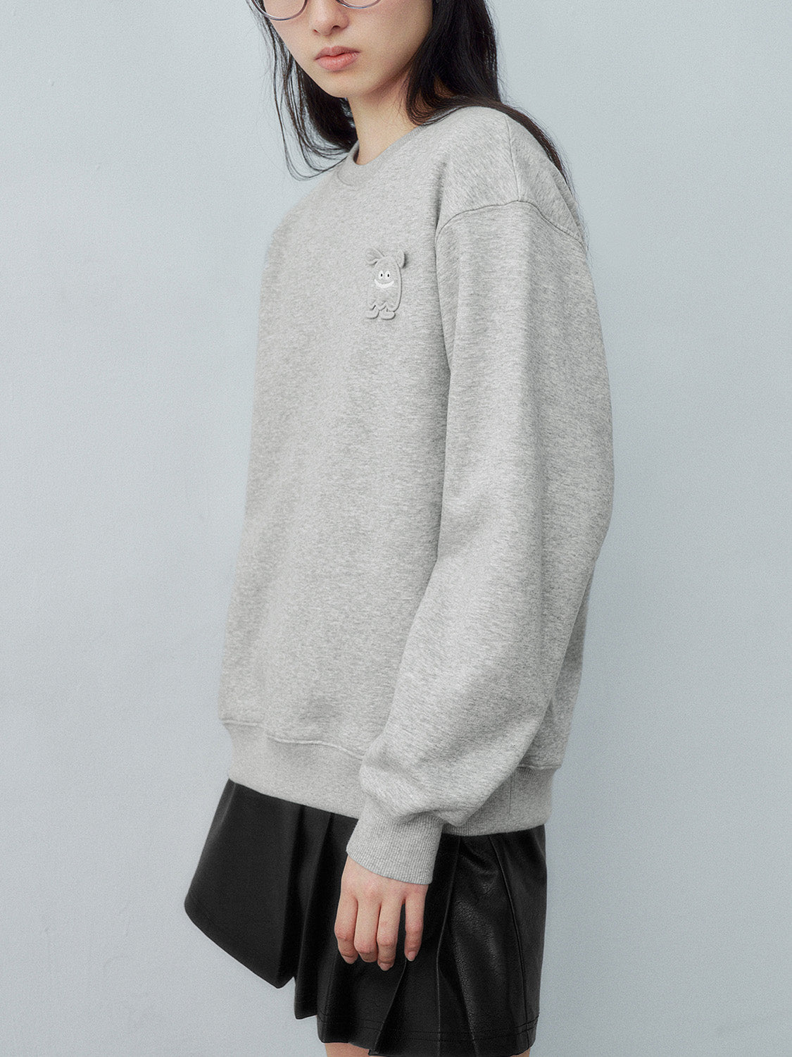 Crew Neck Loose Sweatshirts