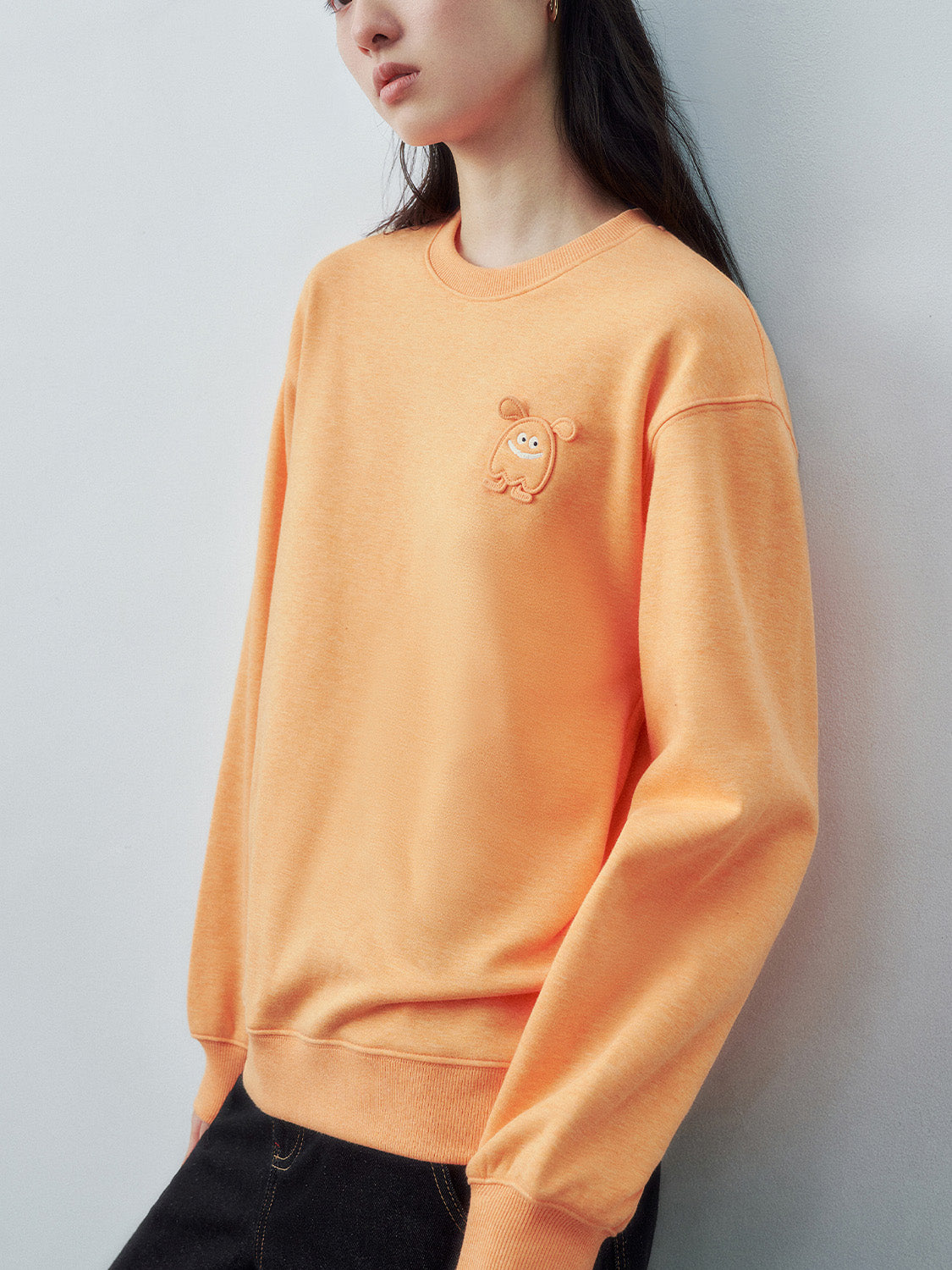 Crew Neck Loose Sweatshirts