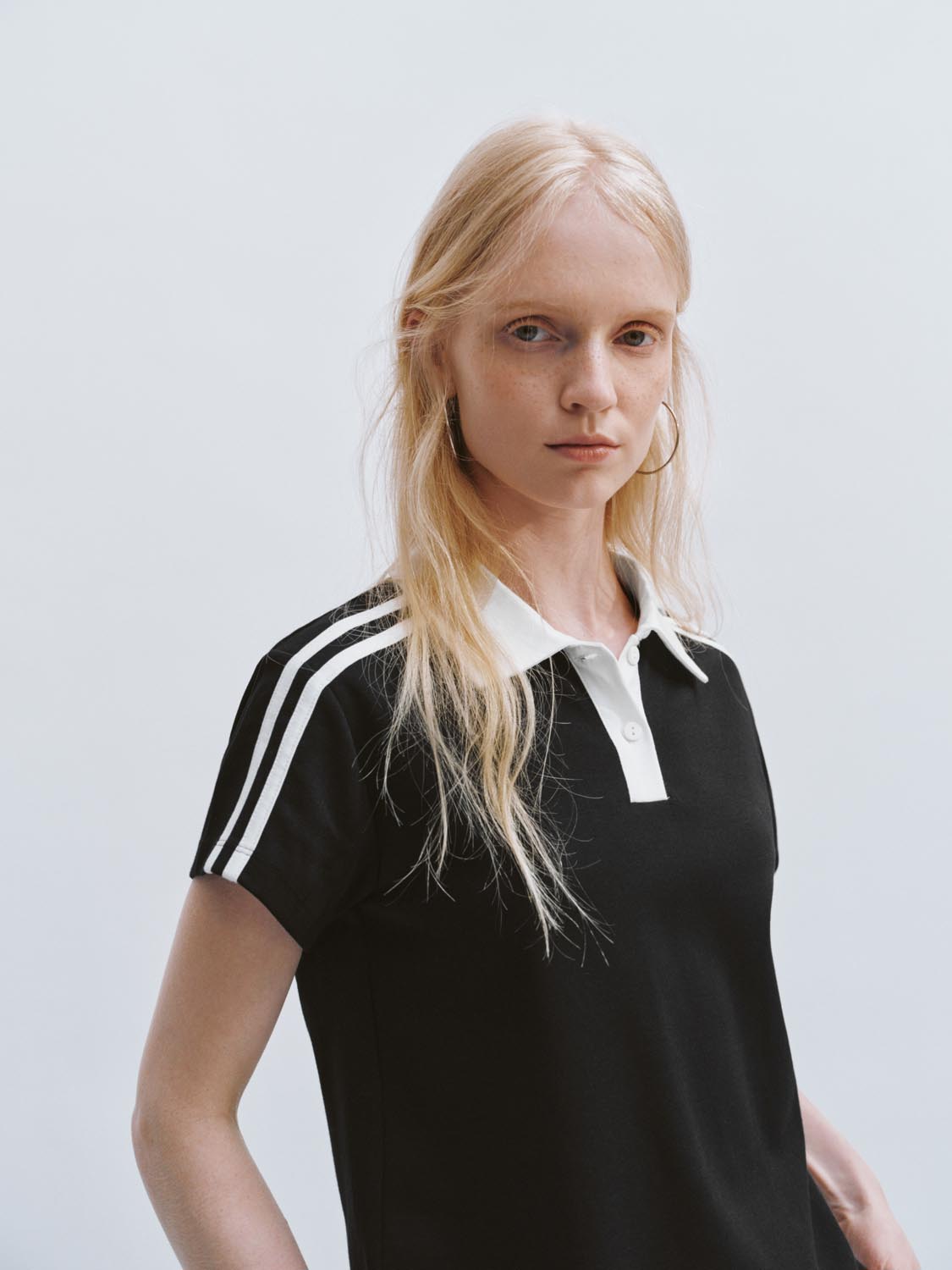 Contrast Trim Polo Shirts