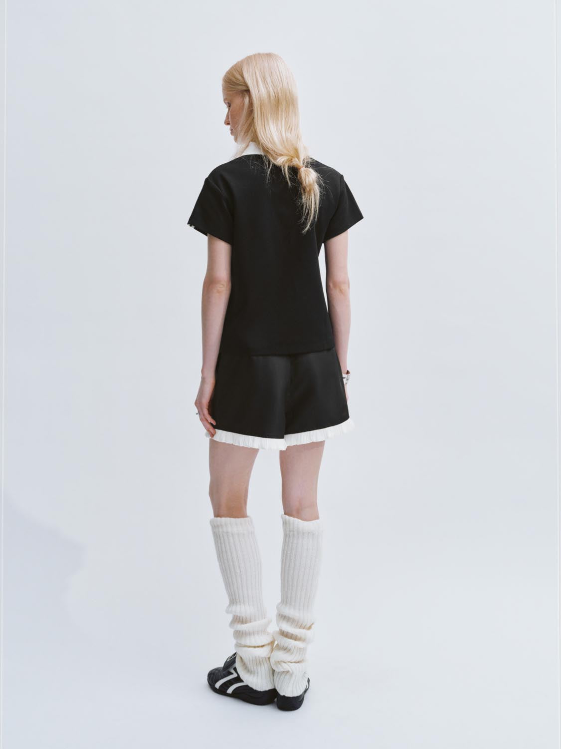 Contrast Trim Polo Shirts