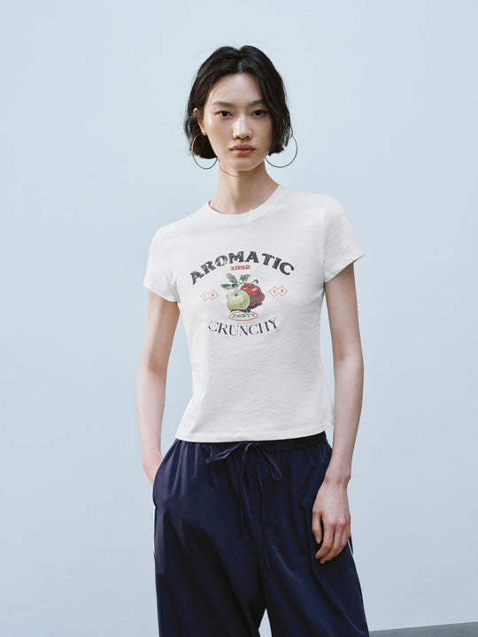 Cropped Short Sleeve T-Shirts