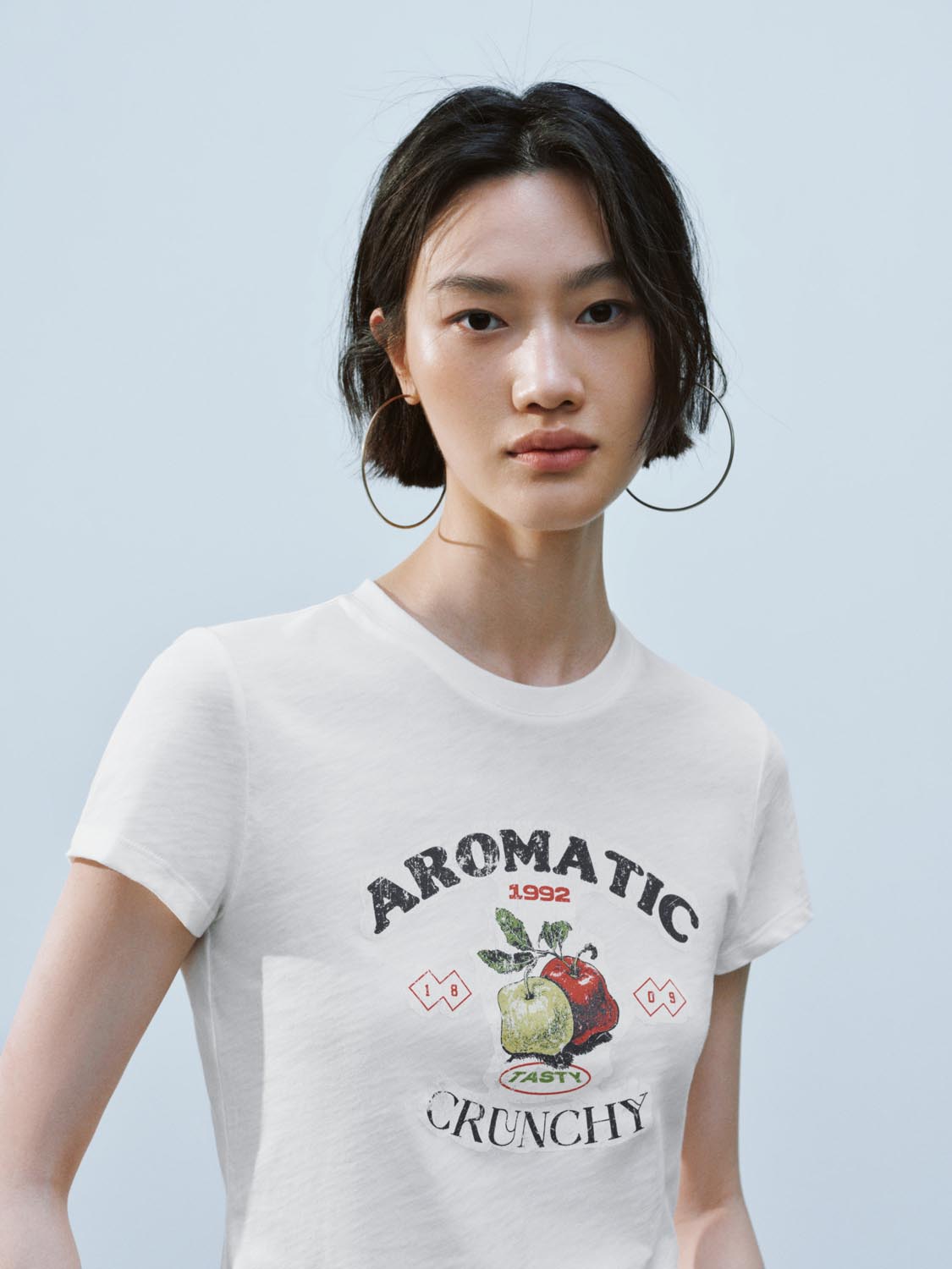 Cropped Short Sleeve T-Shirts