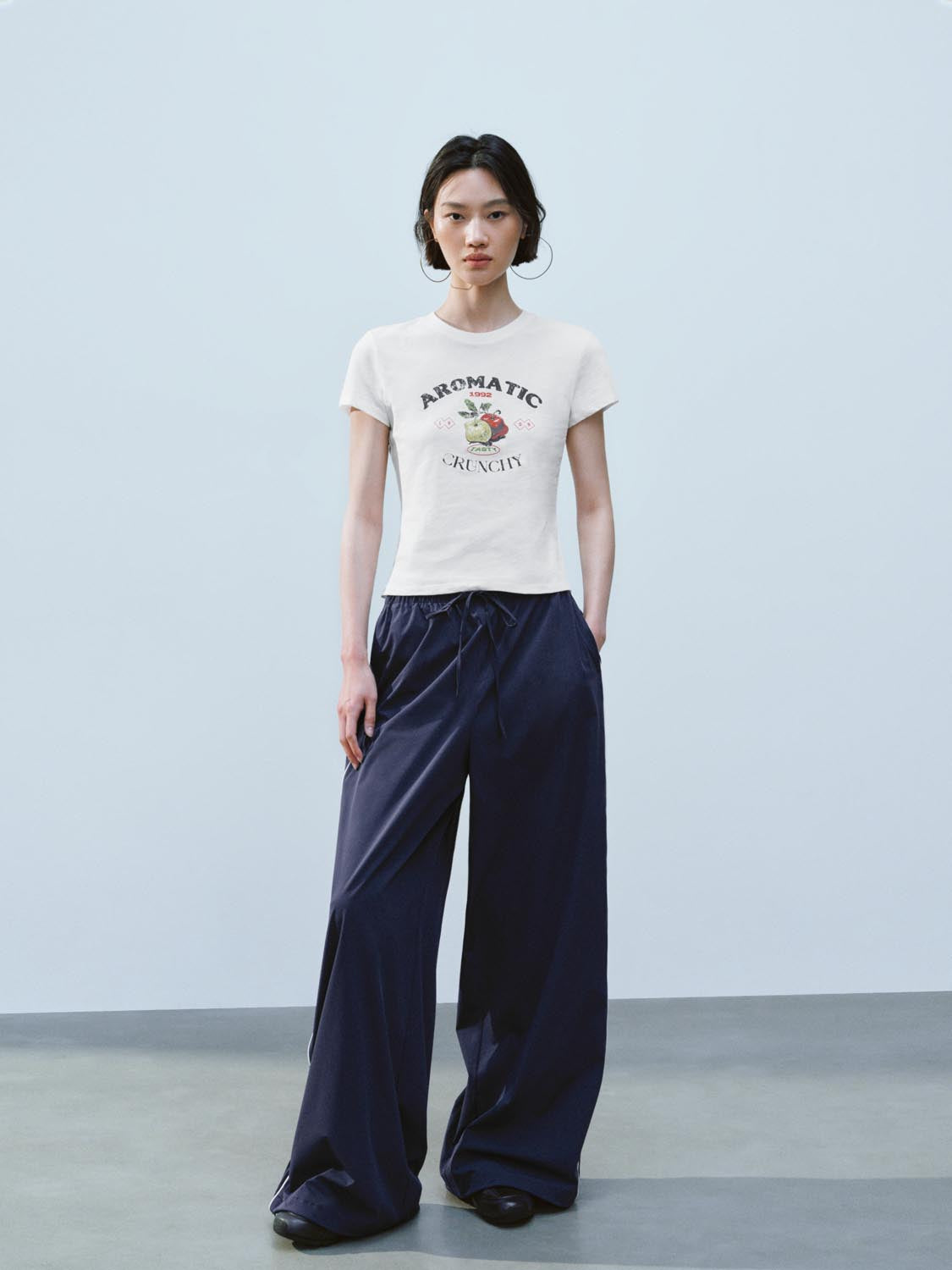 Cropped Short Sleeve T-Shirts