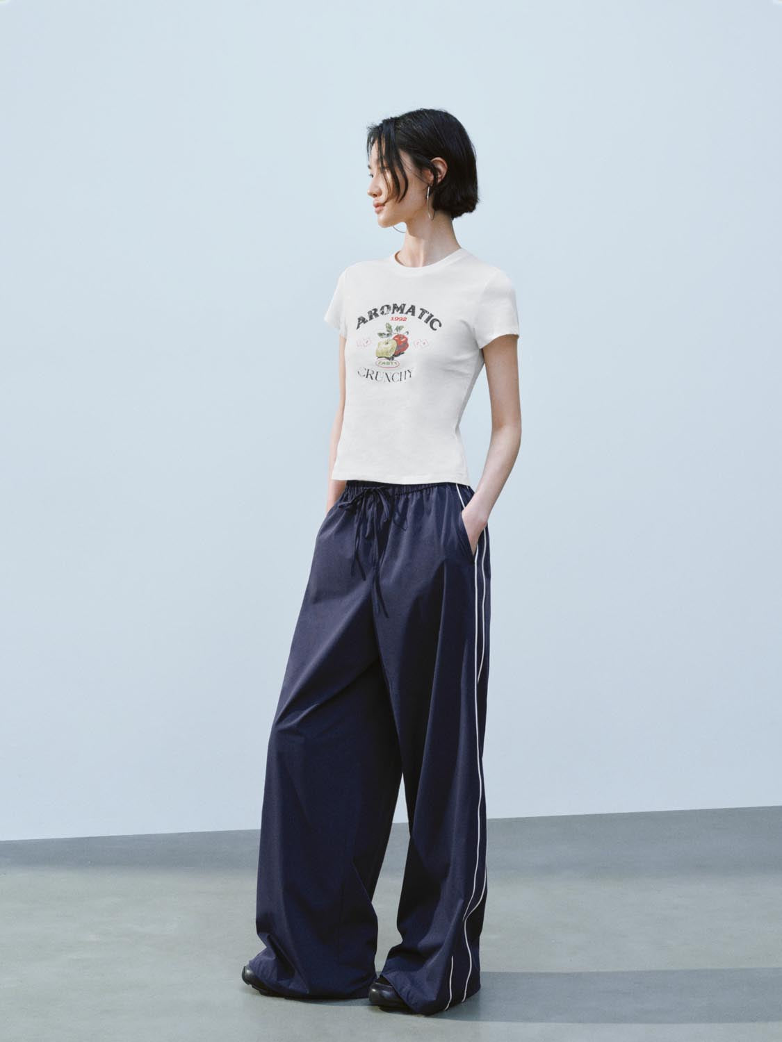 Cropped Short Sleeve T-Shirts