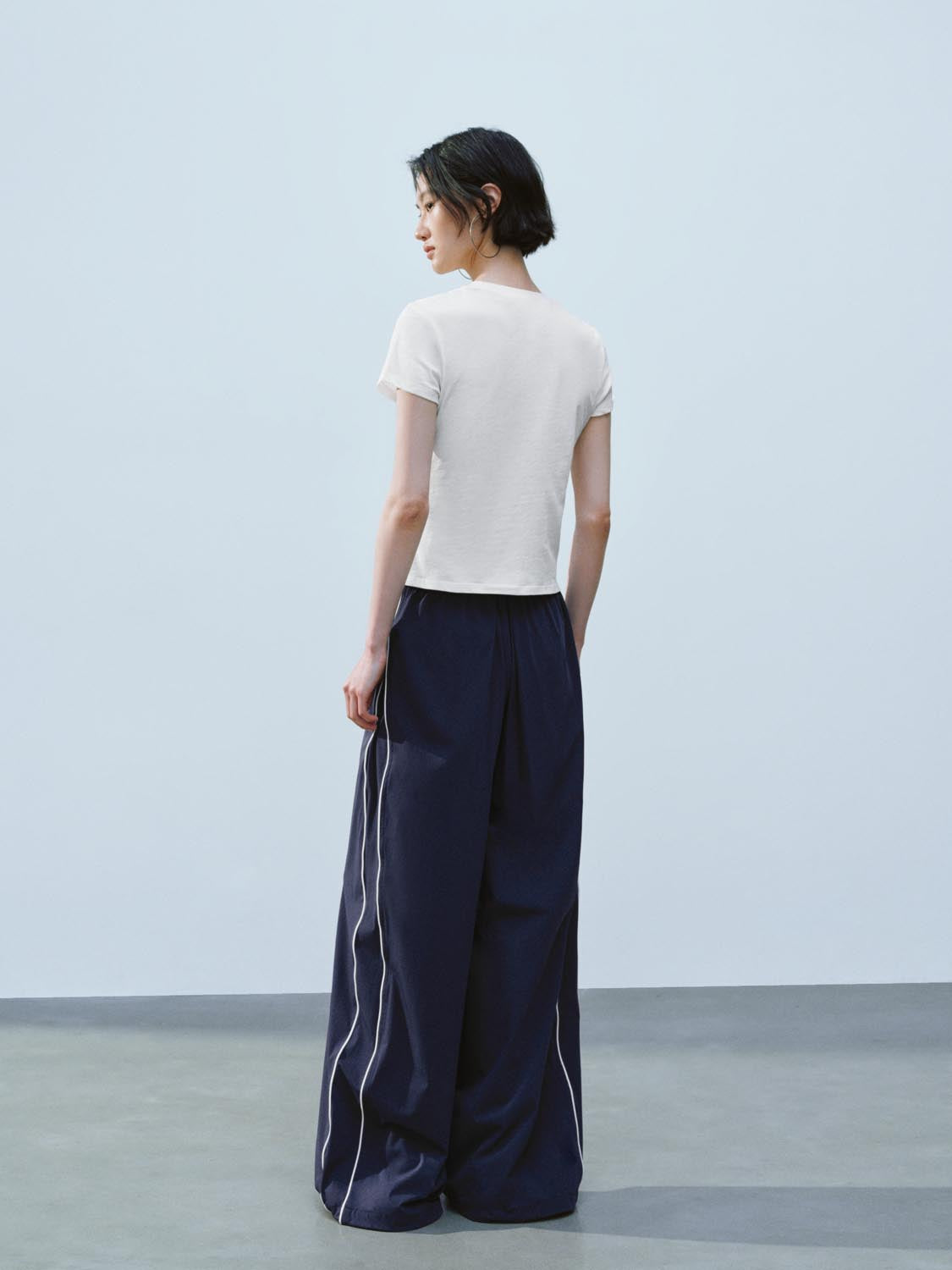 Cropped Short Sleeve T-Shirts