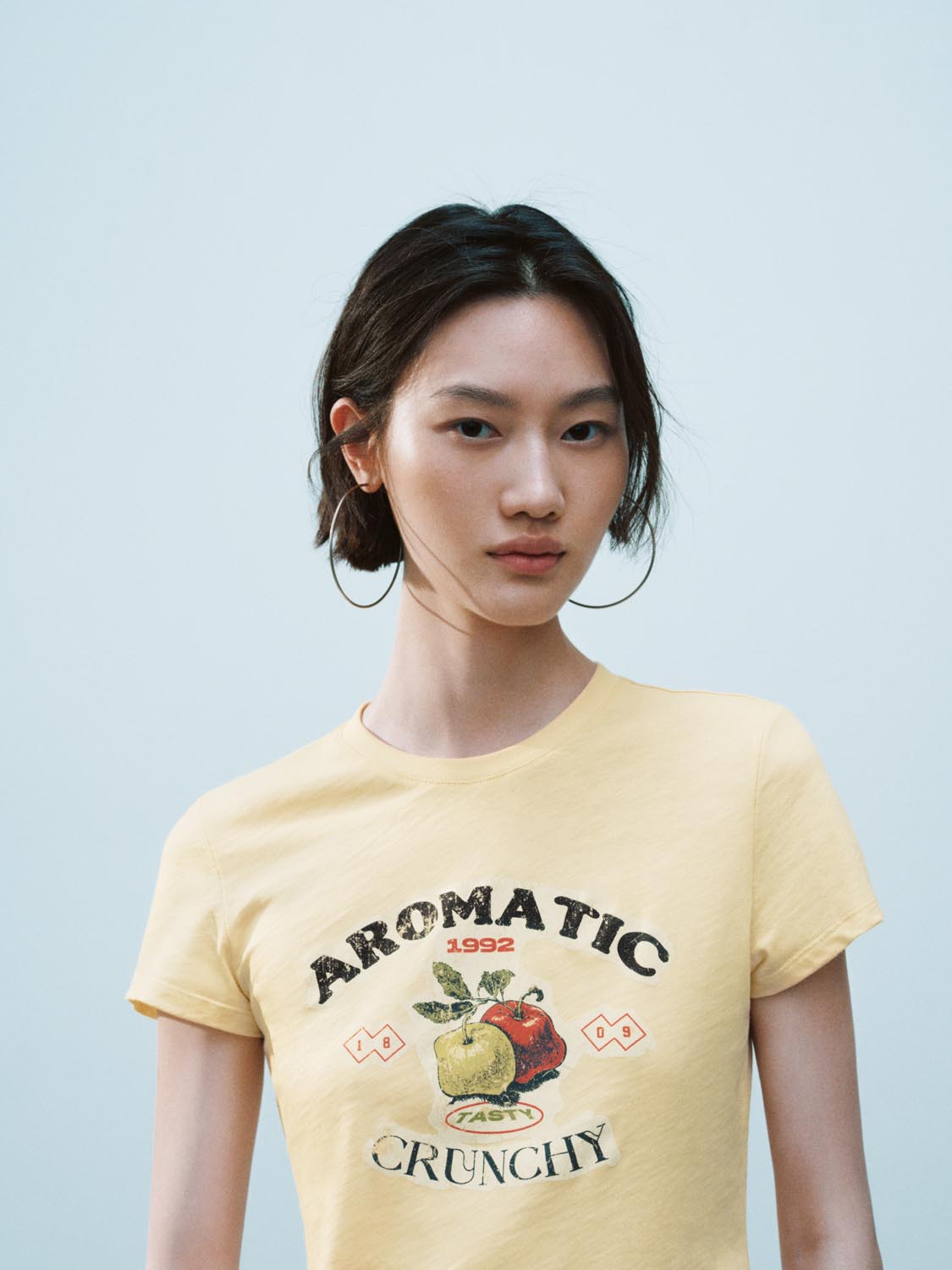 Cropped Short Sleeve T-Shirts