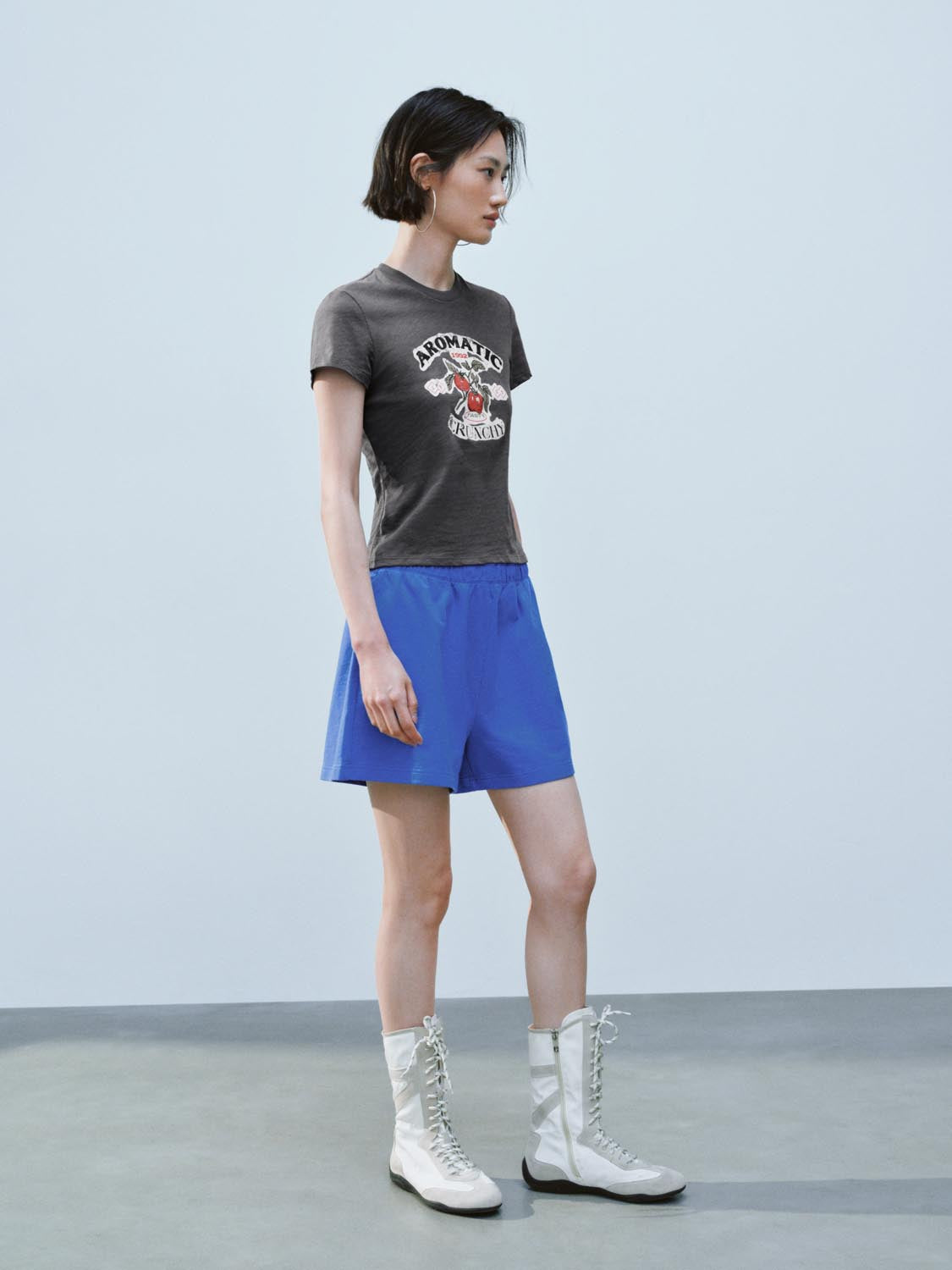 Cropped Short Sleeve T-Shirts
