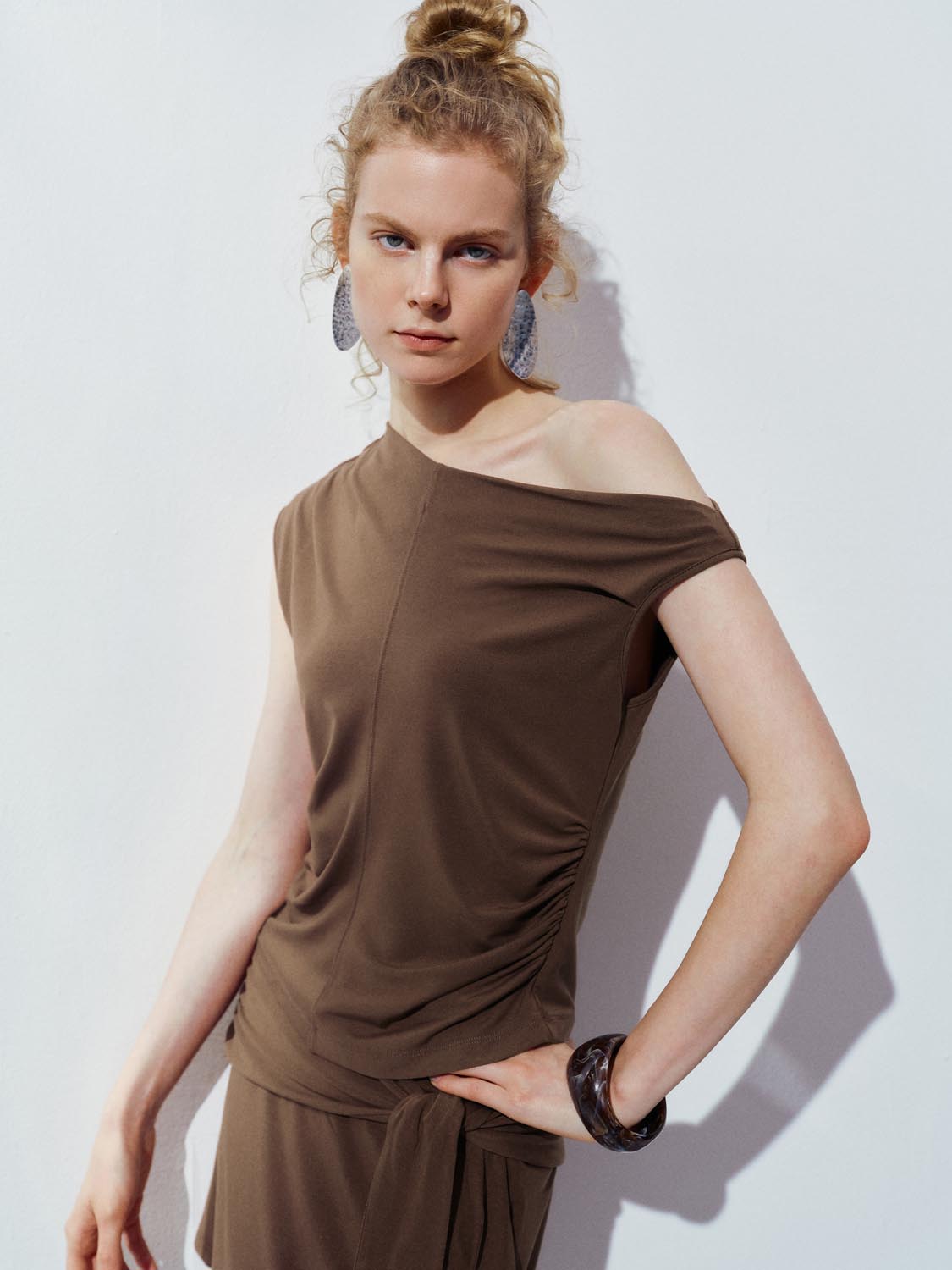 One Shoulder T-Shirts