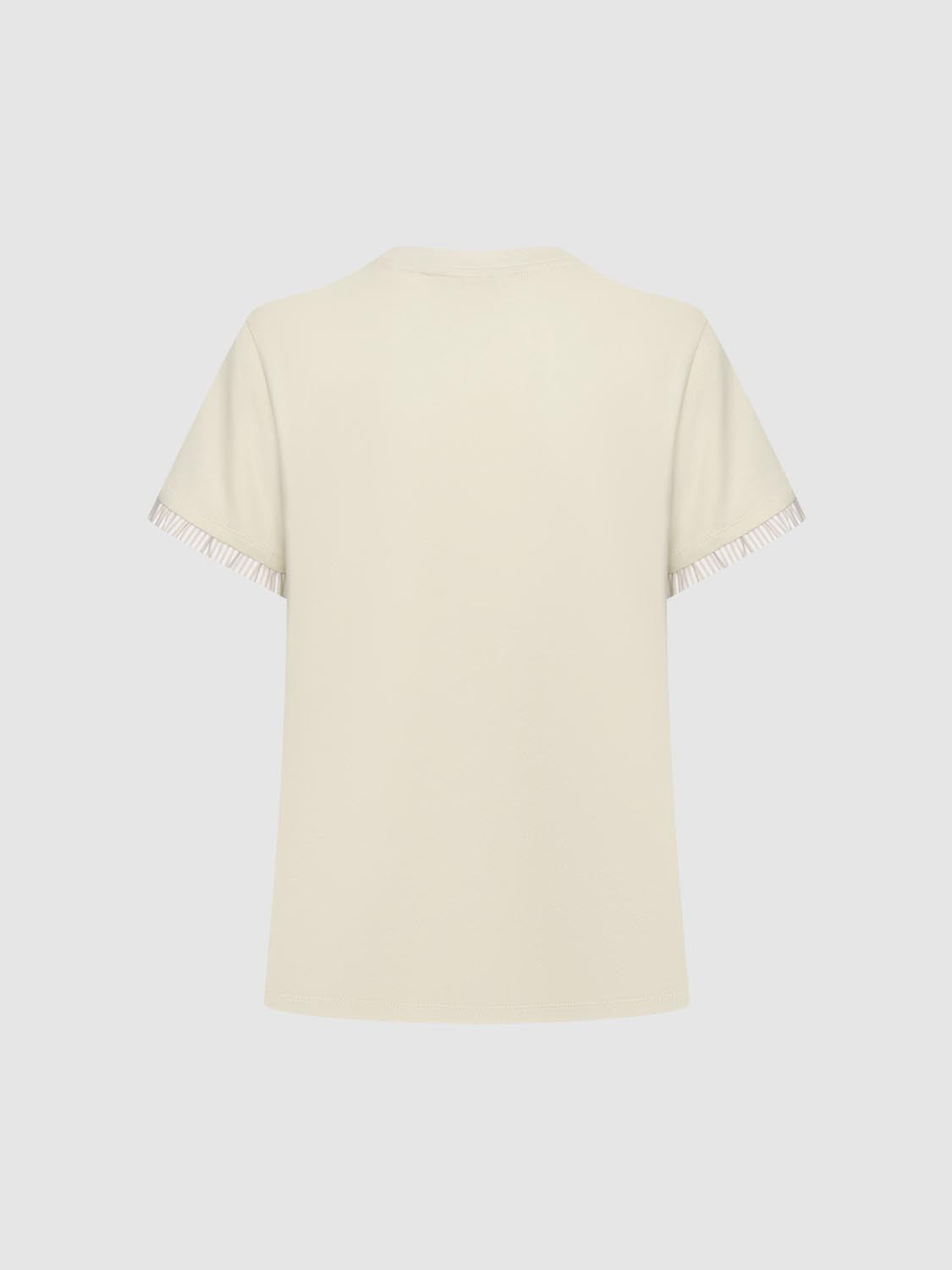 2 In 1 Crew Neck T-Shirts