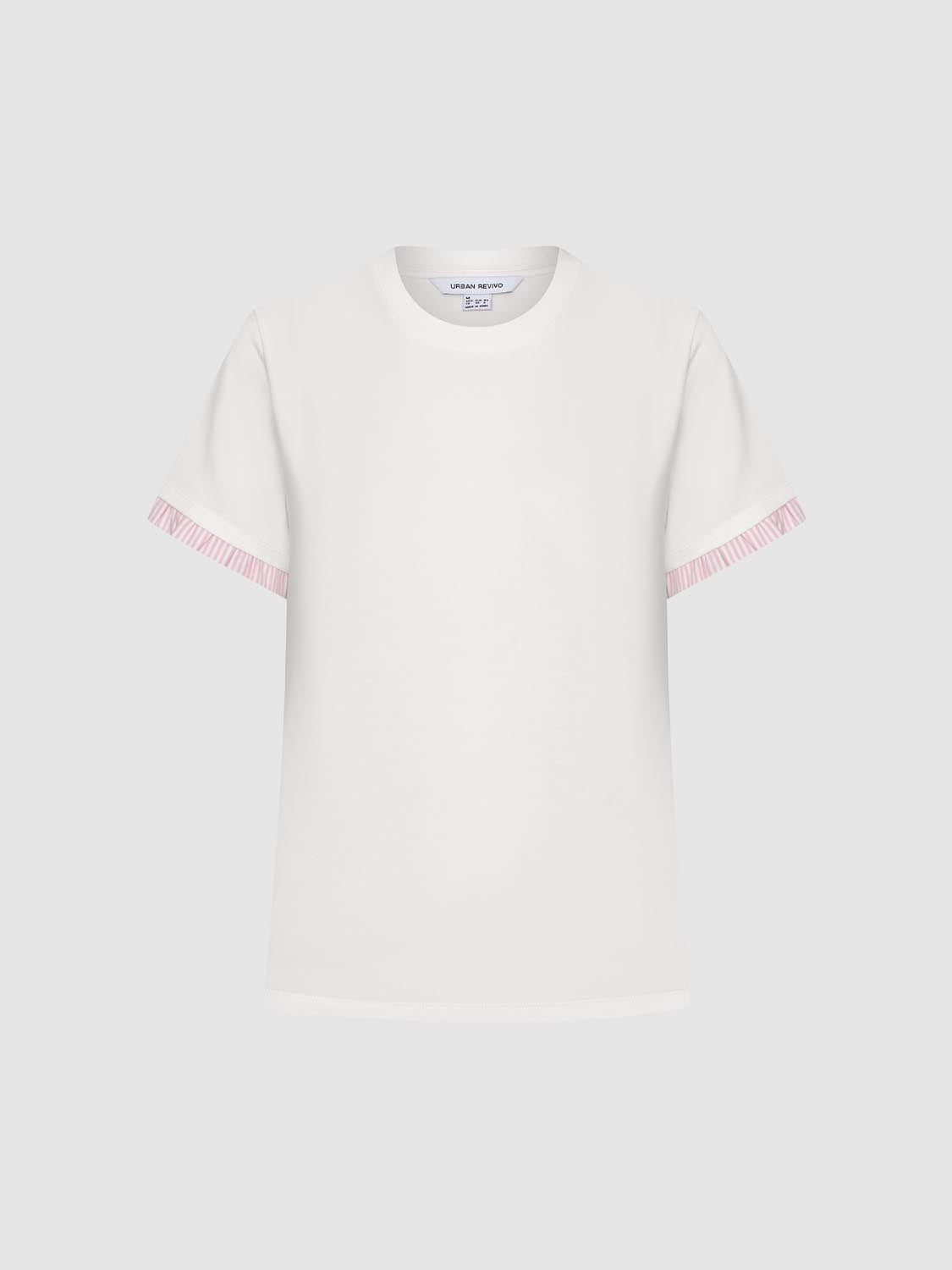 2 In 1 Crew Neck T-Shirts