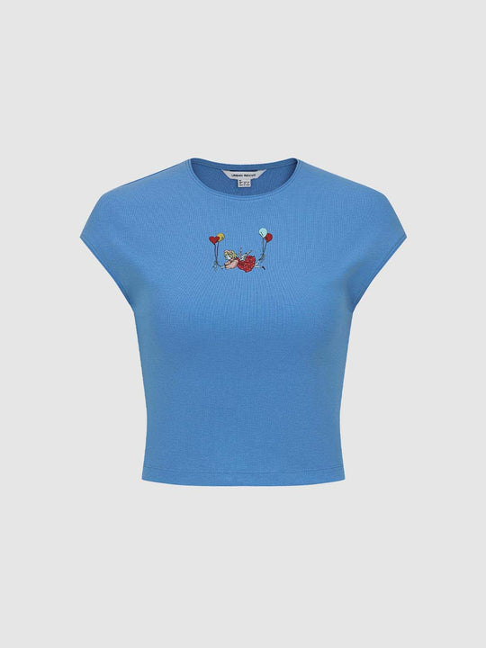 Cotton Embroidered T-shirts