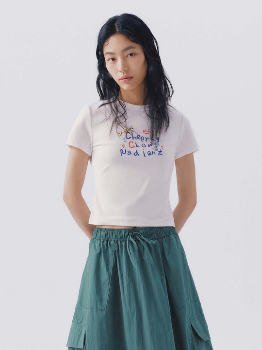 Cotton Graphic Print With Stretch T-Shirts