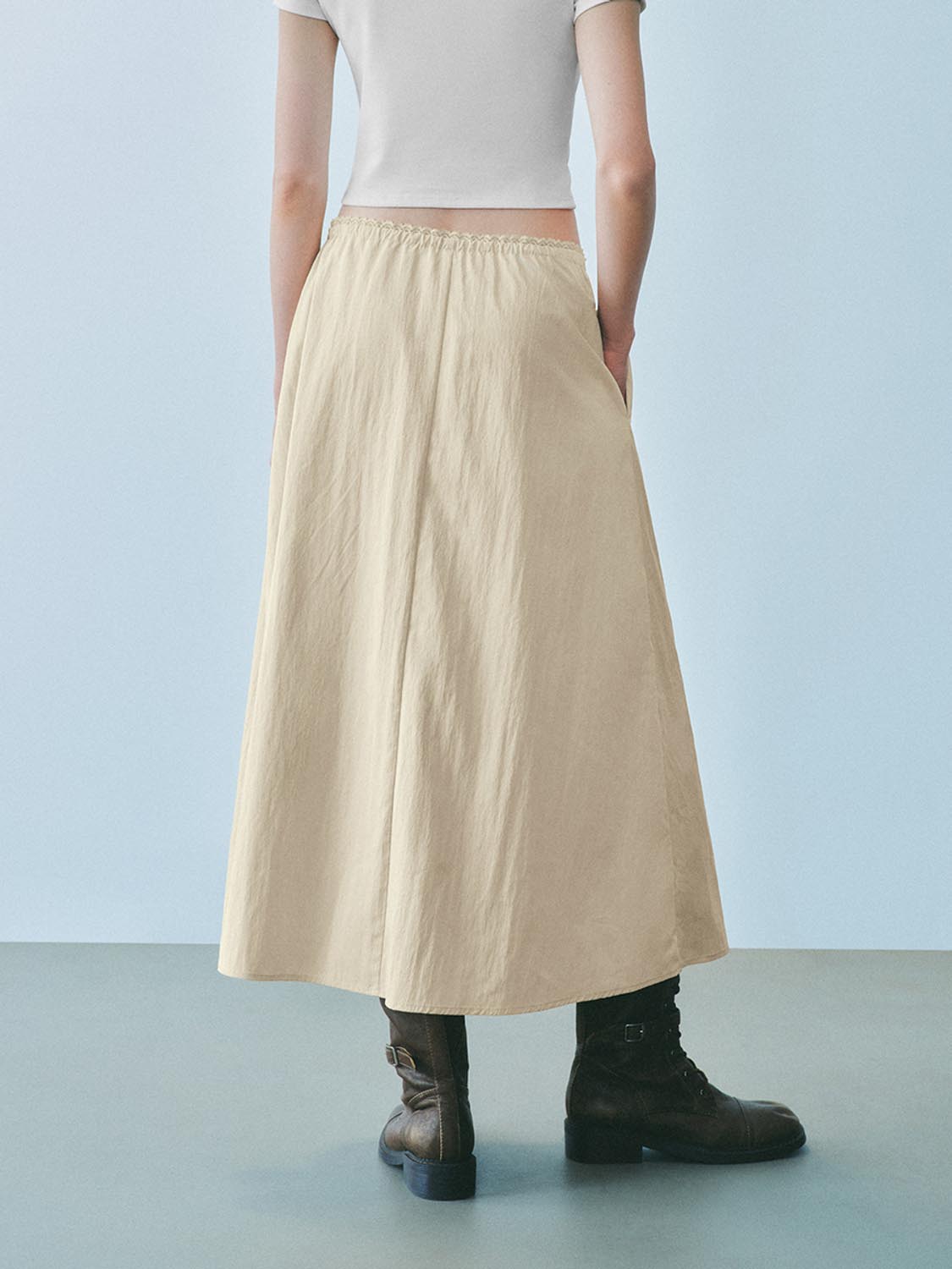 Oversized A-Line Skirts