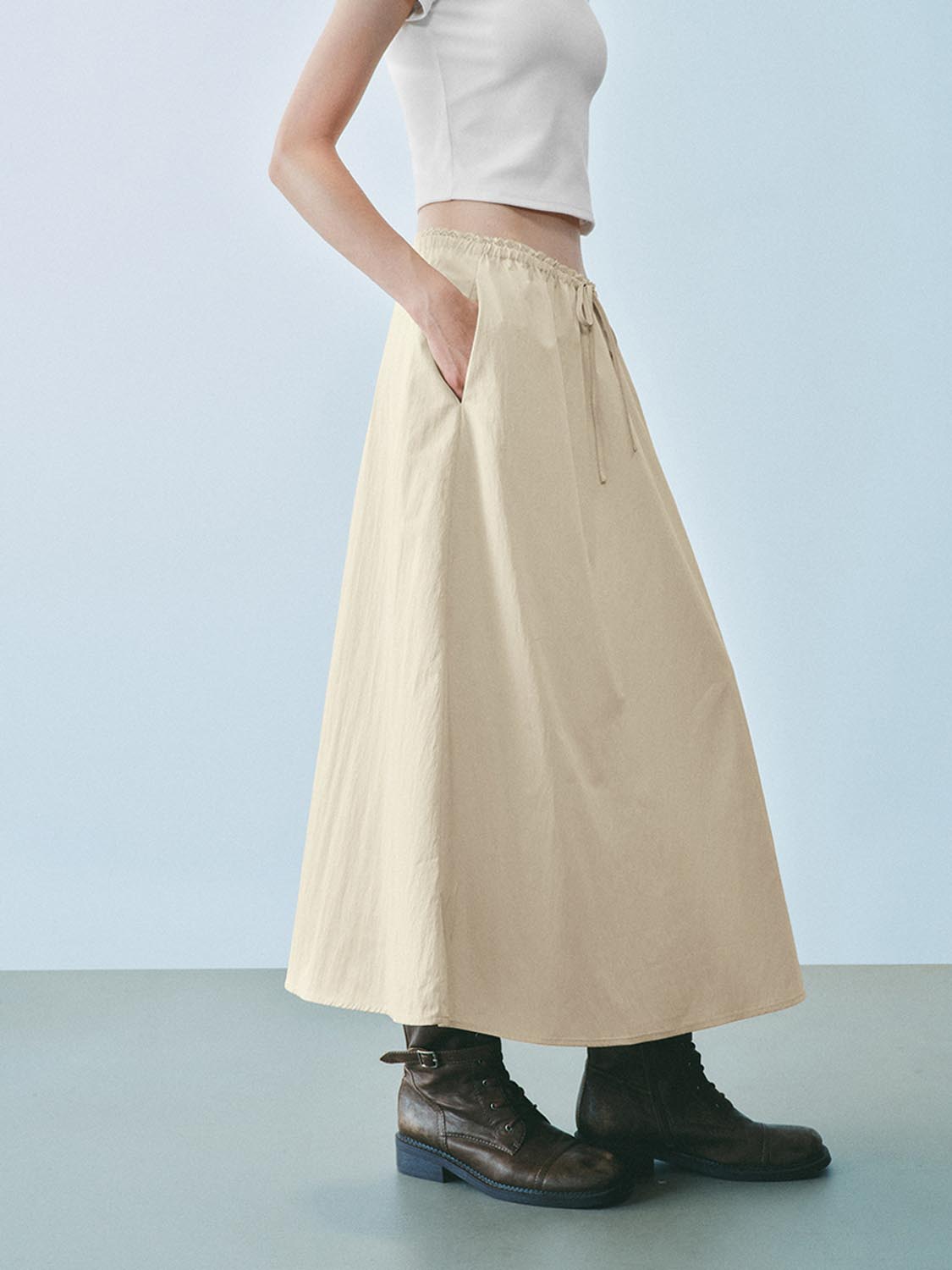 Oversized A-Line Skirts