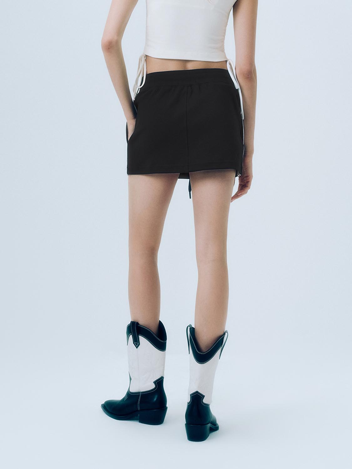 Drawstring Straight Skirts