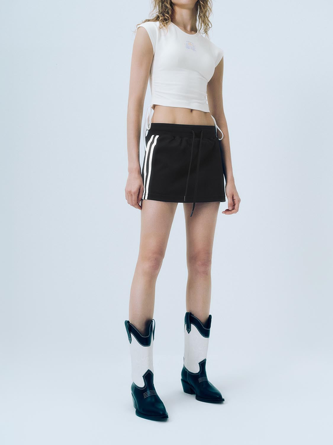 Drawstring Straight Skirts