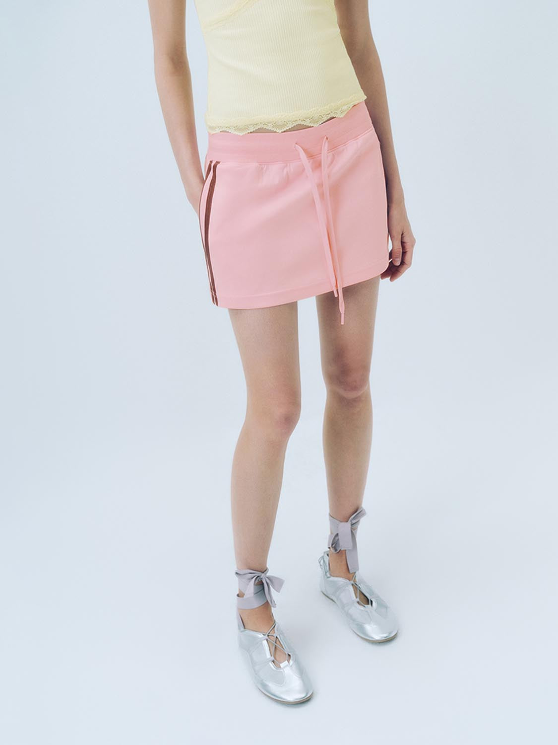 Drawstring Straight Skirts