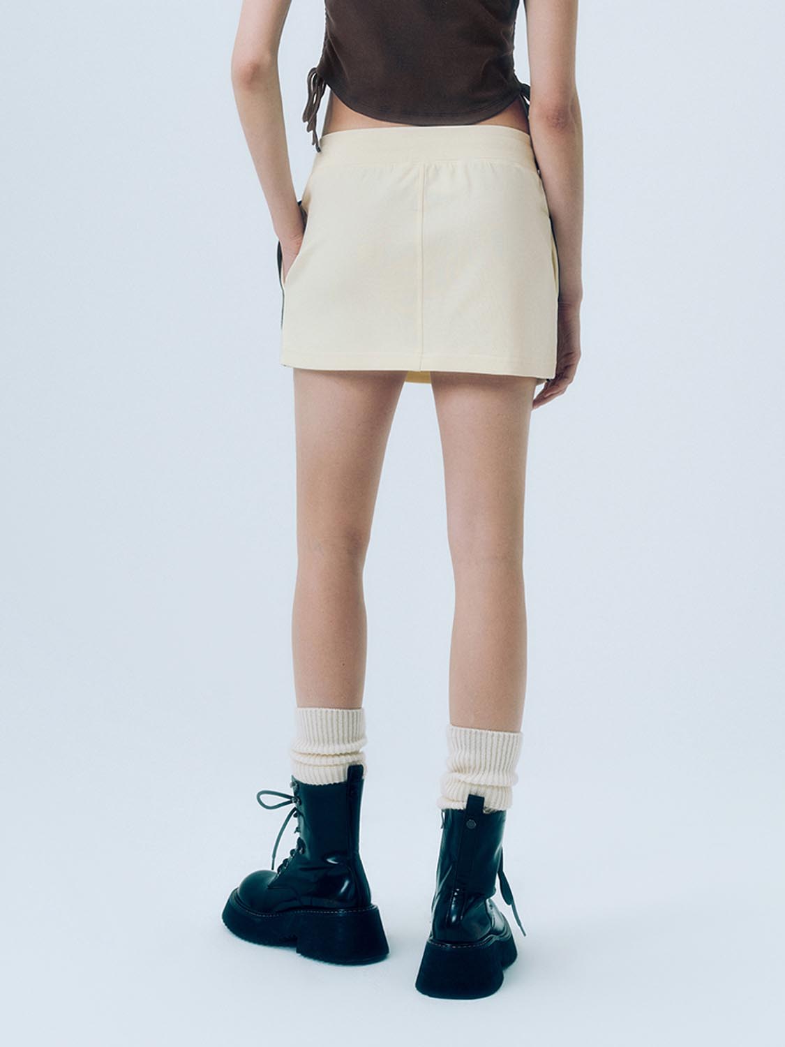 Drawstring Straight Skirts