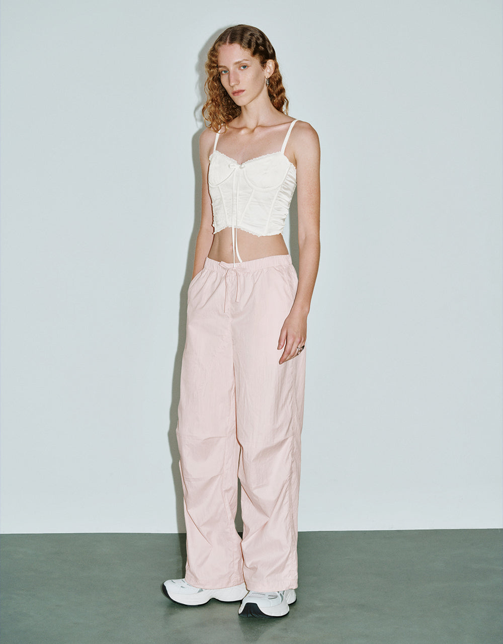 Elastic Waist Loose Jogger Pants