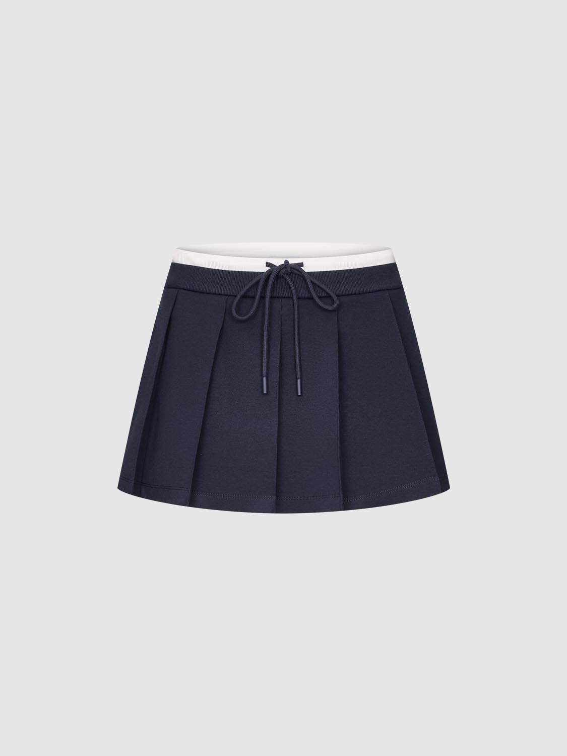 Pleated Shorts