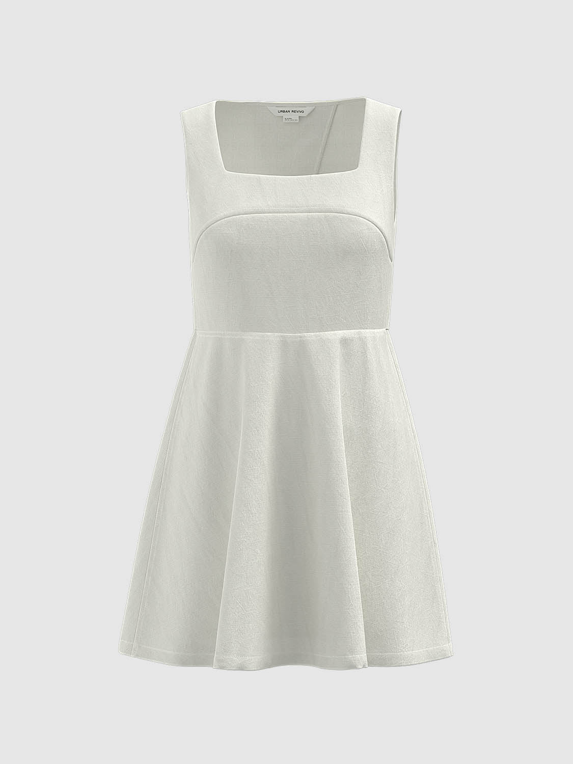 Square Collar A-Line Dresses