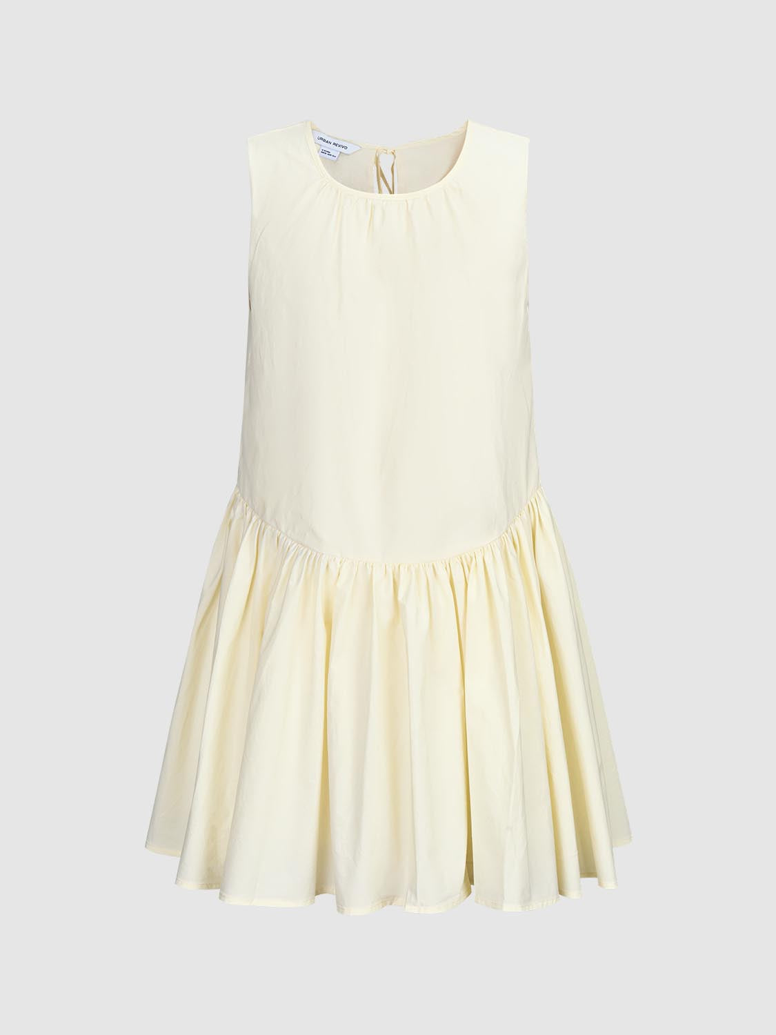 Sleeveless Pleated A-Line Dresses