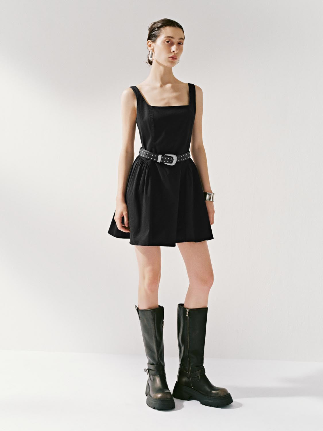U-Neck A-Line Dresses