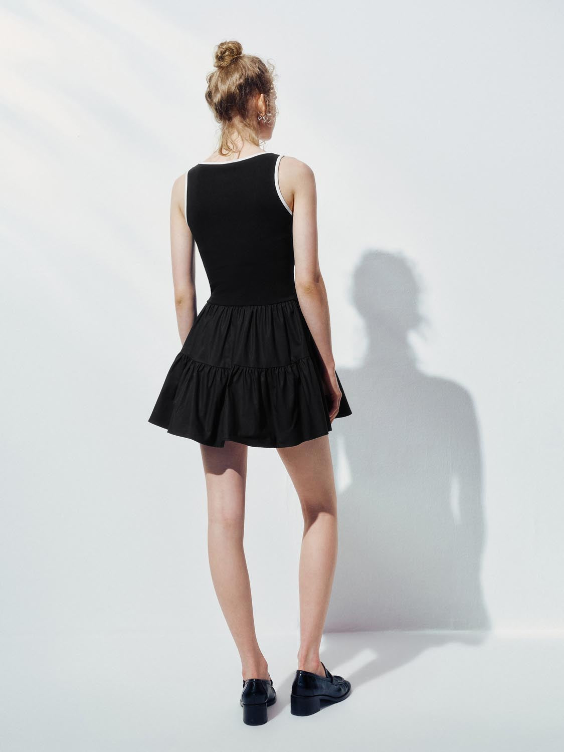 Flared Tank Mini Dresses