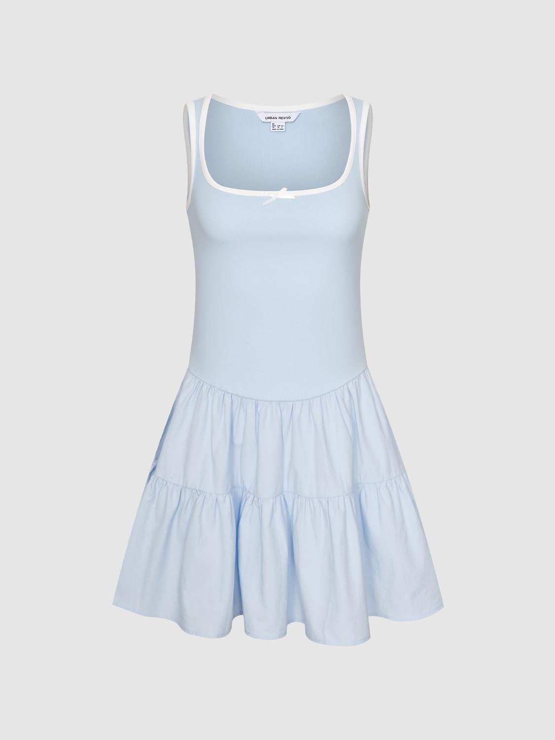 Sleeveless Ruffle A-Line Dresses