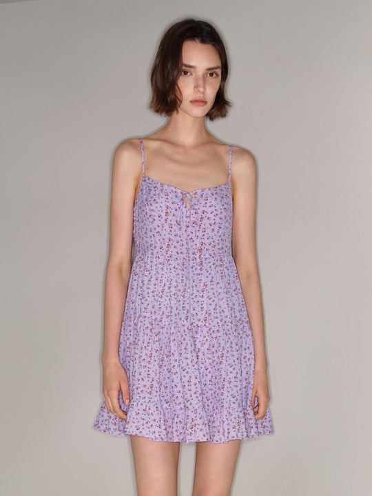 A-Line Silhouette Lined With Medium Thickness And Slight Stretch Dress
