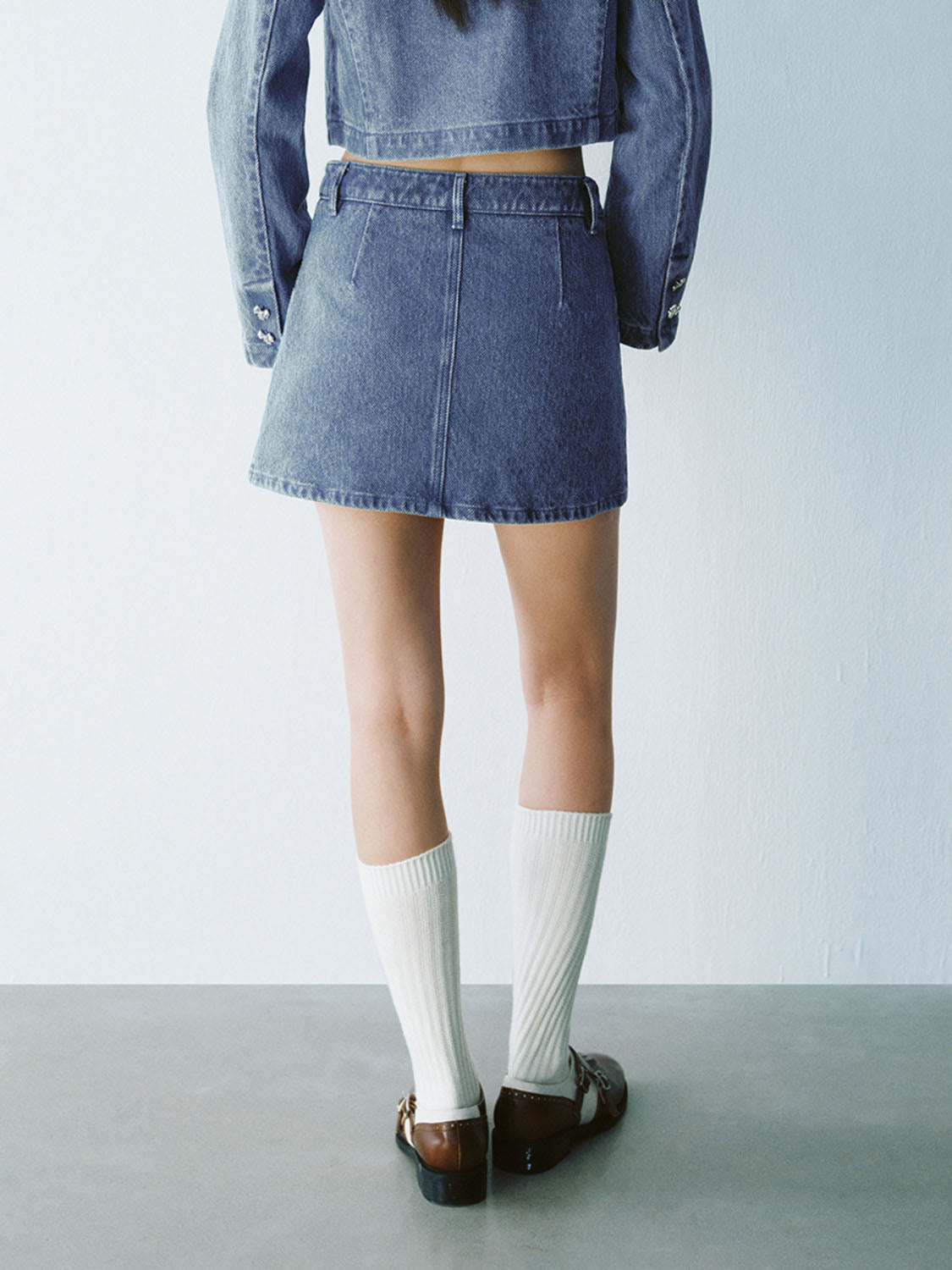 Mini Denim Skirts