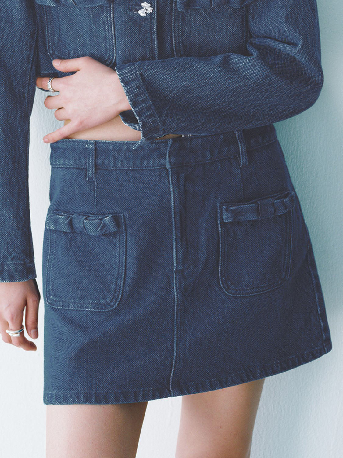 Mini Denim Skirts