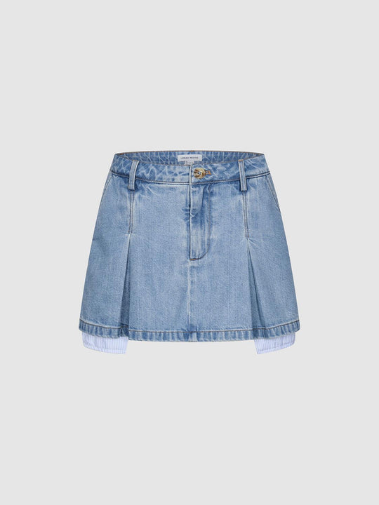Mini Denim Skirts