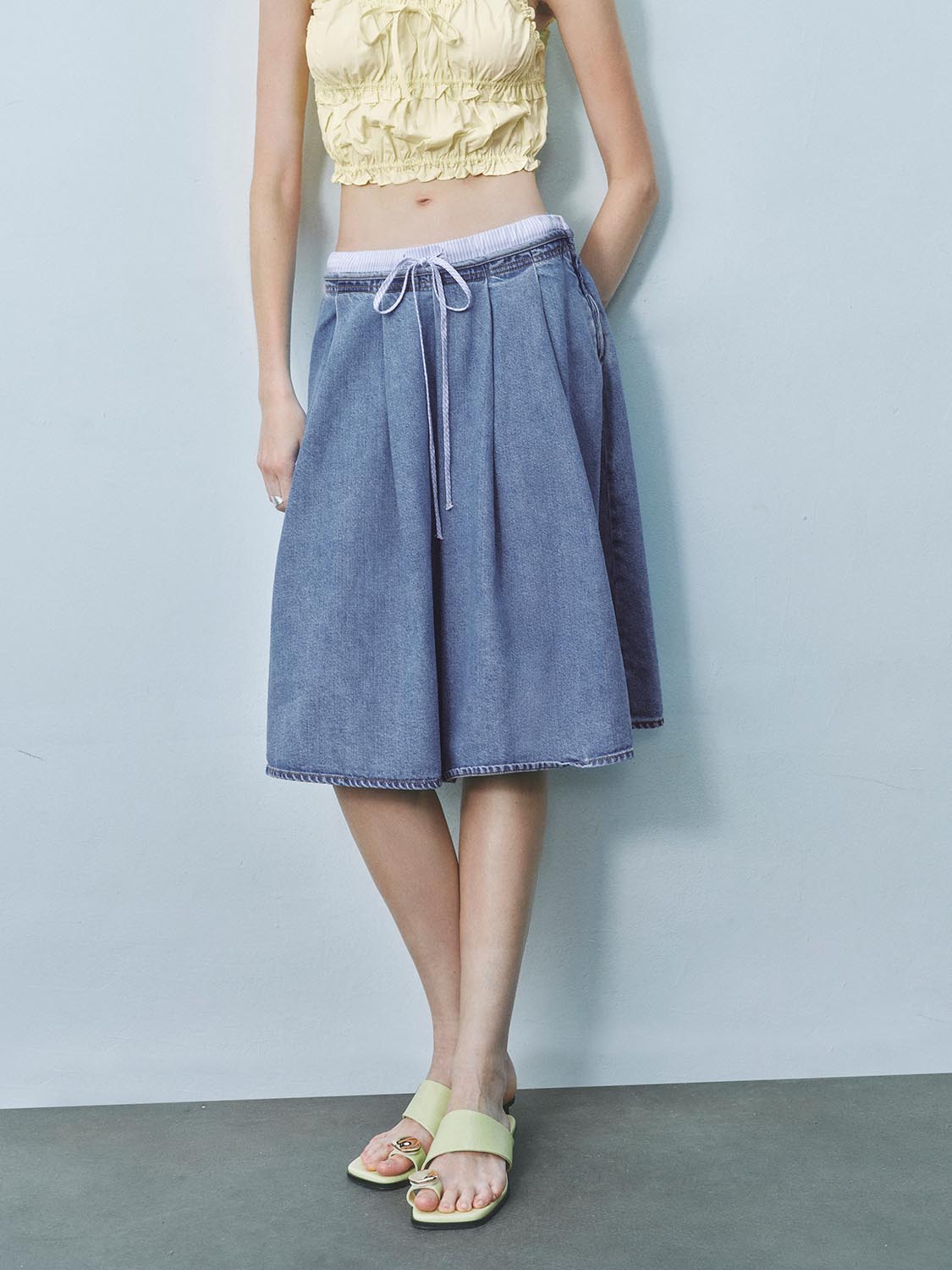 Denim Skirts