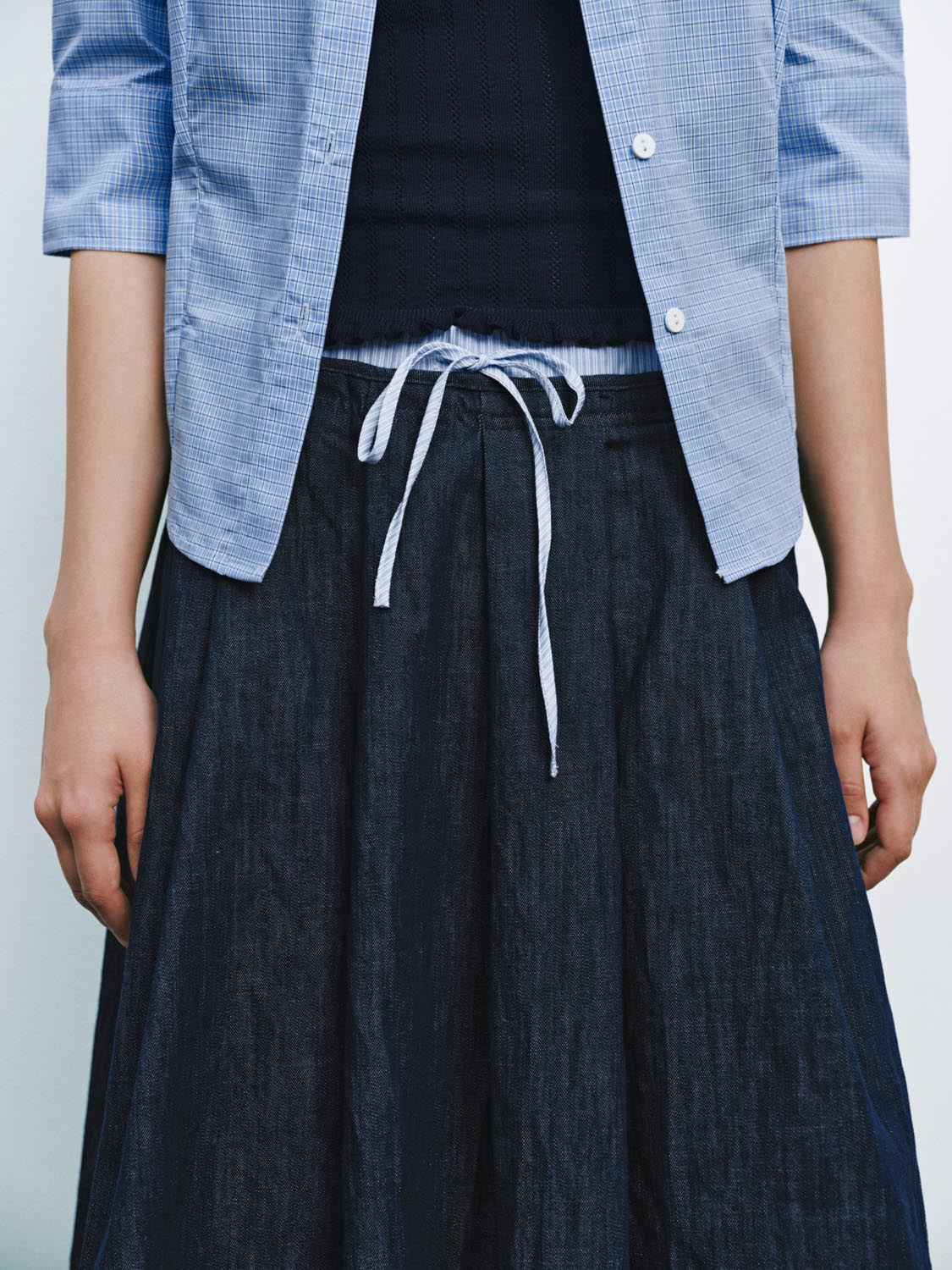 Denim Skirts