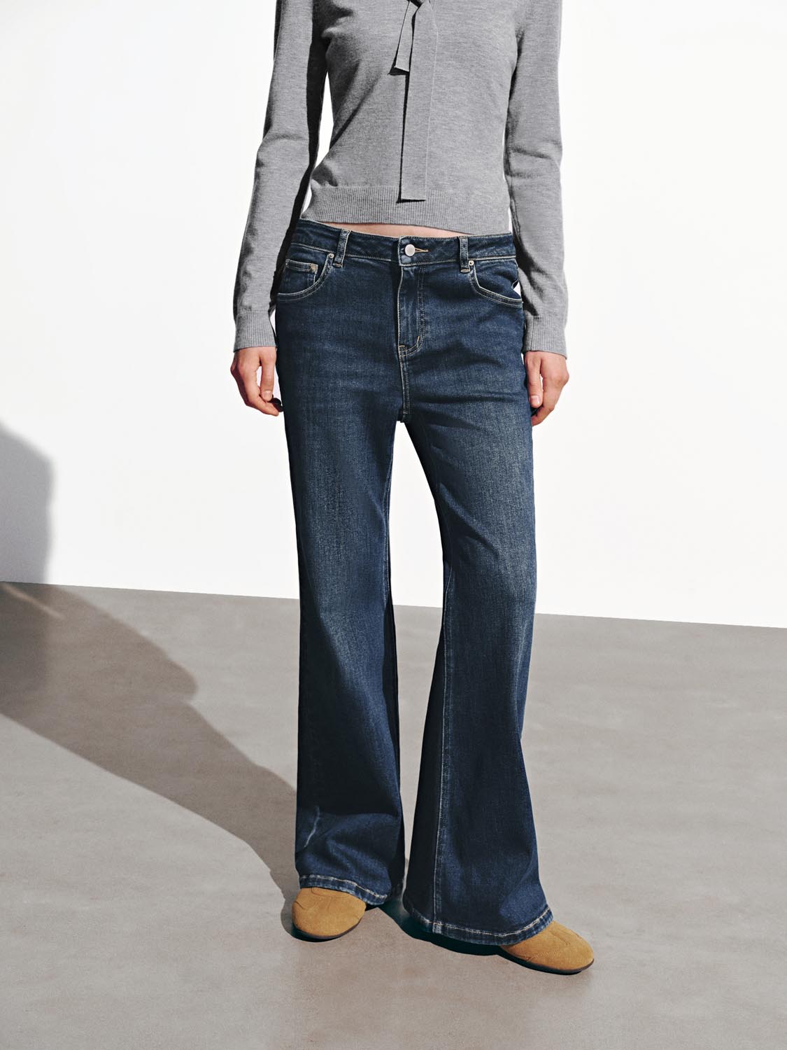 Flare Leg Jeans