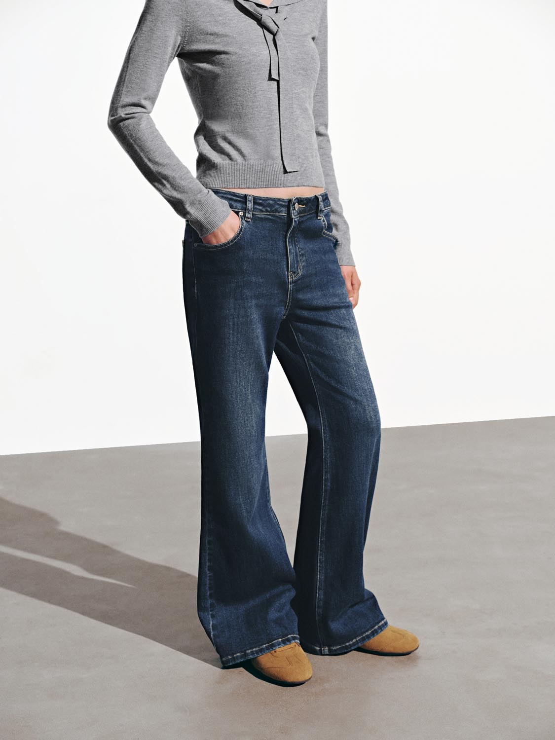 Flare Leg Jeans