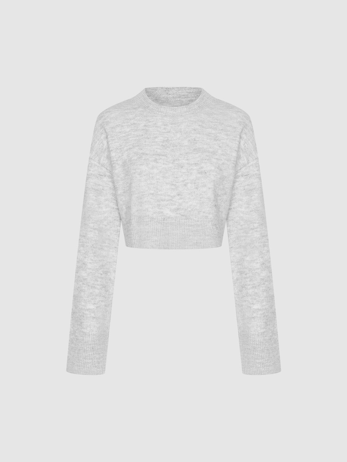 Crew Neck Knitted T-Shirt