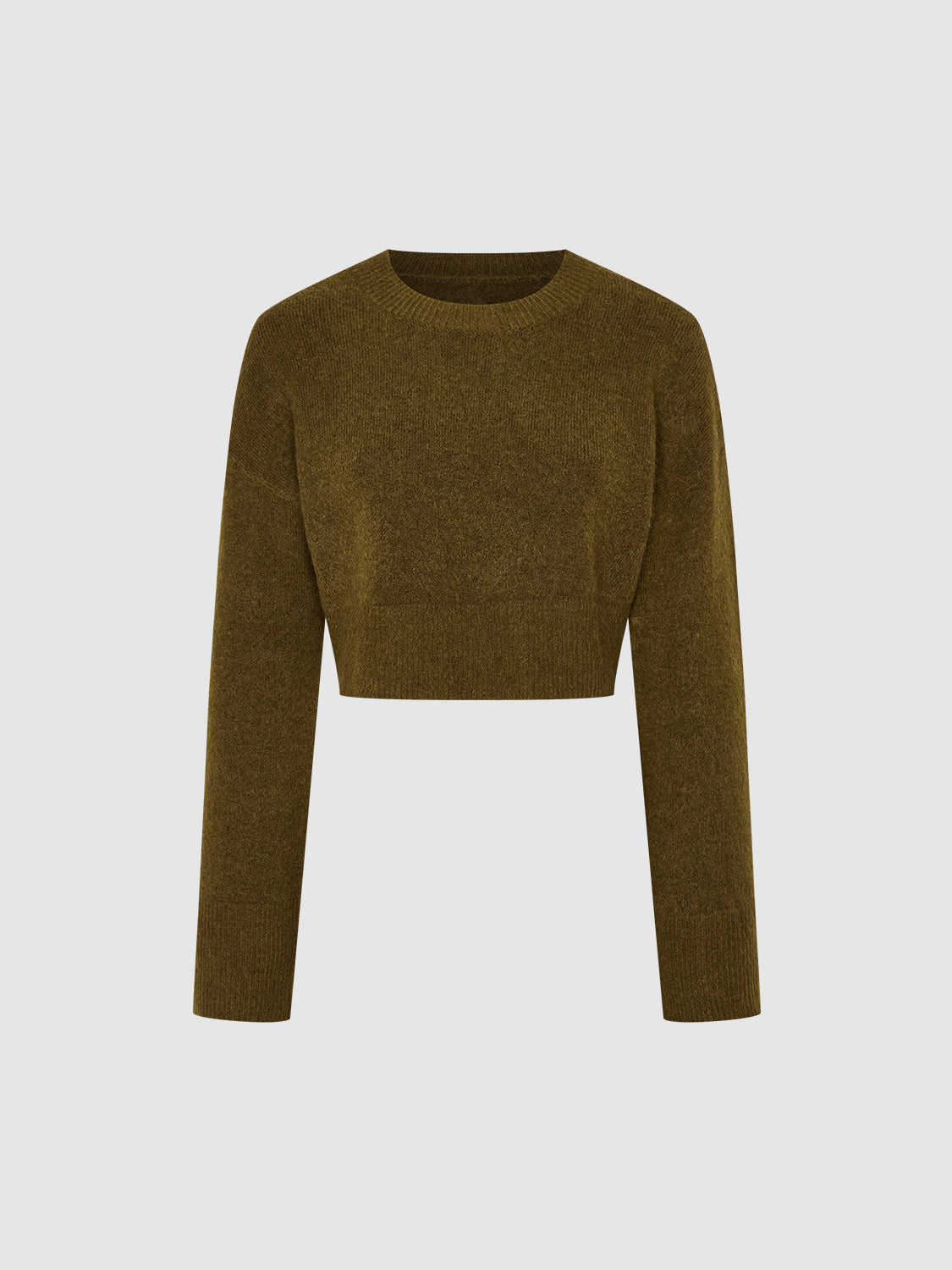 Crew Neck Knitted T-Shirt