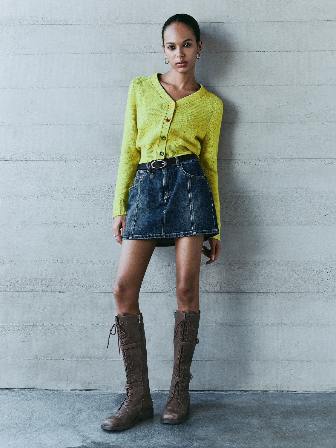 Button Up Knitted Cardigans