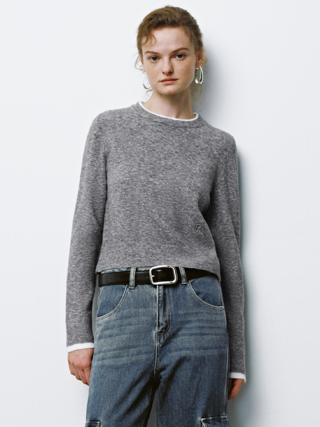 Cropped Knitted T-Shirts