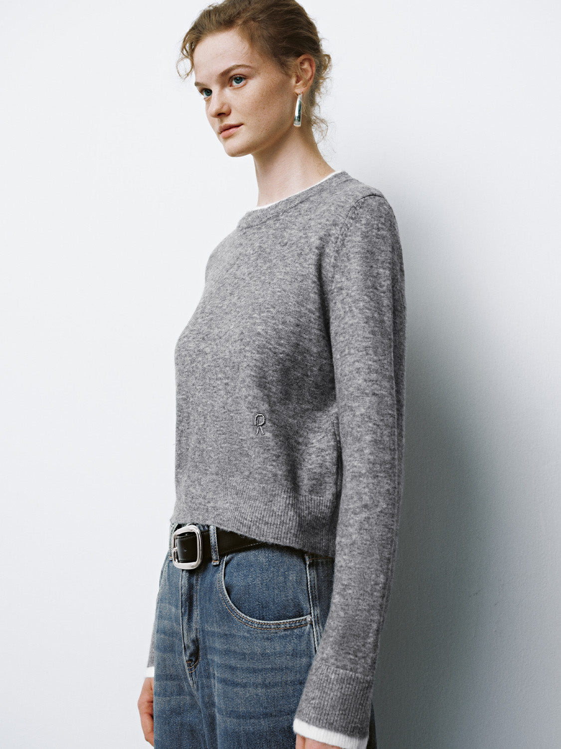 Cropped Knitted T-Shirts