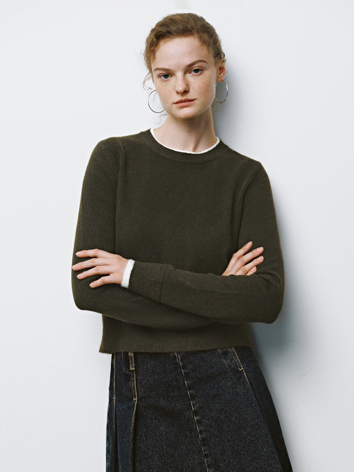 Cropped Knitted T-Shirts