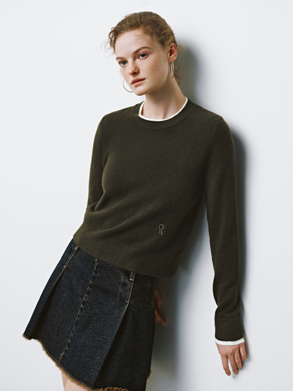 Cropped Knitted T-Shirts