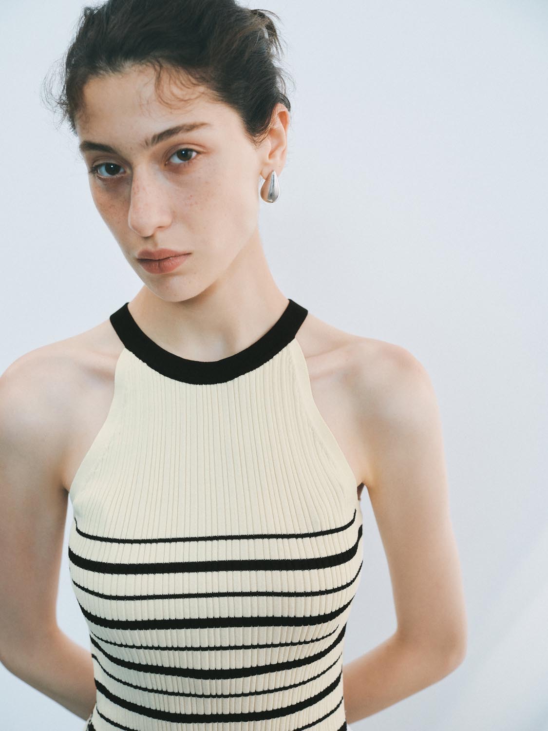 Knitted Striped Tops
