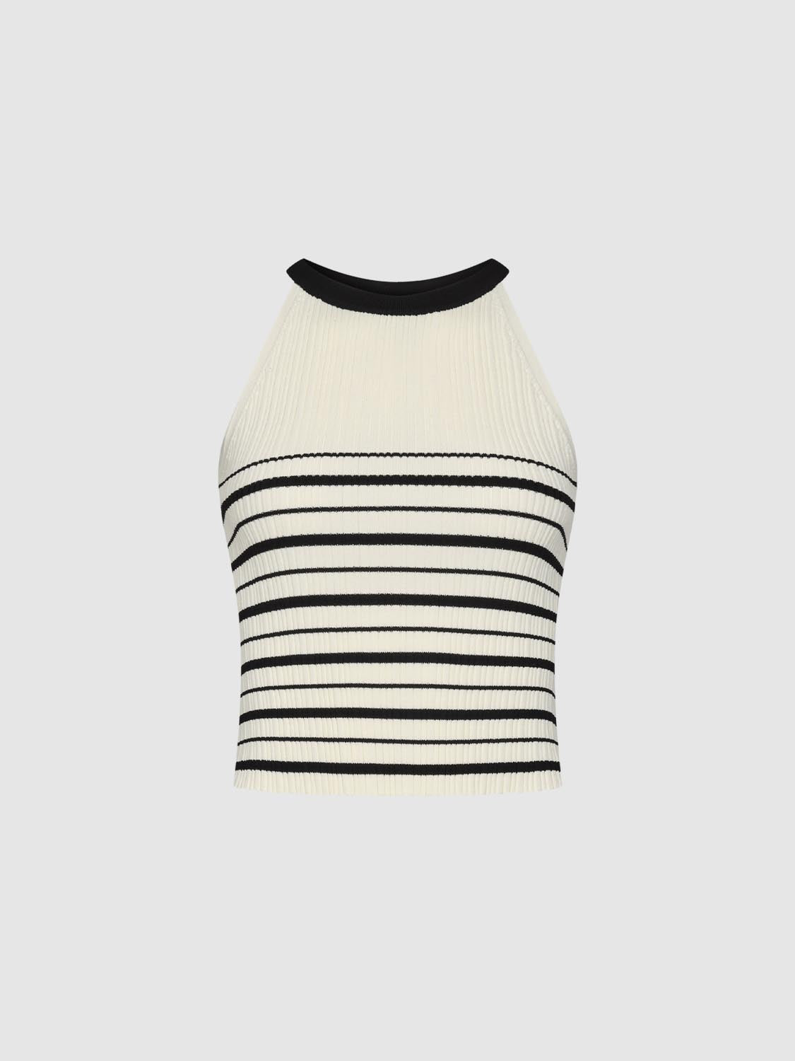Knitted Striped Tops